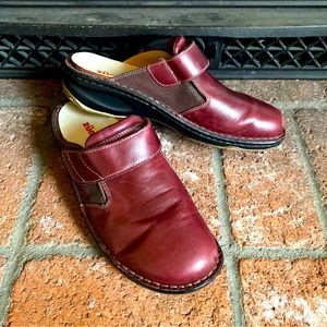 Zumfoot Women's US 9 EU 40 Leather Sienna Clogs Slip On Comfort Shoe